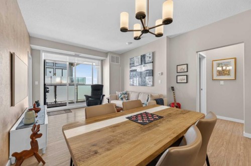504-122 Mahogany Centre Se, Calgary, AB - Indoor Photo Showing Dining Room