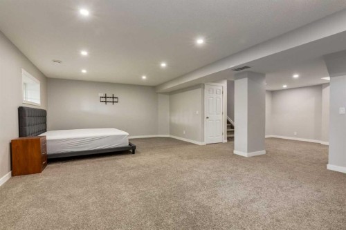 165 Bayside Loop Sw, Airdrie, AB - Indoor Photo Showing Basement