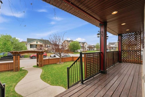 203 West Creek Close, Chestermere, AB - Outdoor With Deck Patio Veranda With Exterior