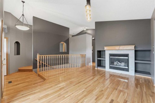 203 West Creek Close, Chestermere, AB - Indoor With Fireplace