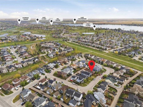 203 West Creek Close, Chestermere, AB - Outdoor With Body Of Water With View