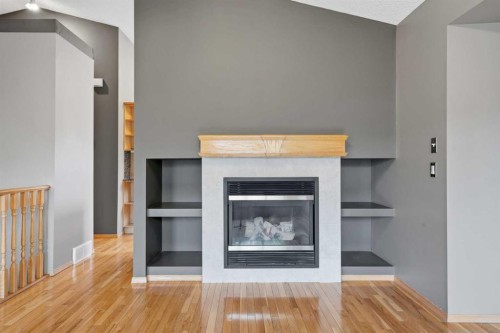 203 West Creek Close, Chestermere, AB - Indoor With Fireplace