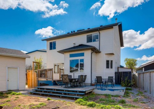 244 Stonegate Close Nw, Airdrie, AB - Outdoor With Deck Patio Veranda With Exterior