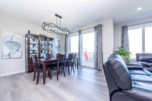 46 Savoy Landing Se, Calgary, AB - Indoor Photo Showing Dining Room