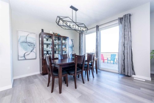 46 Savoy Landing Se, Calgary, AB - Indoor Photo Showing Dining Room