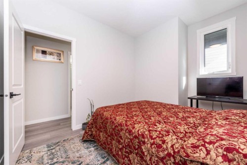46 Savoy Landing Se, Calgary, AB - Indoor Photo Showing Bedroom