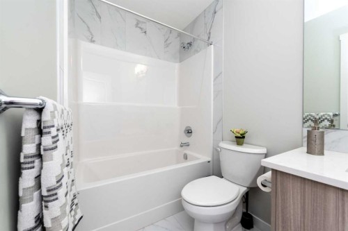 46 Savoy Landing Se, Calgary, AB - Indoor Photo Showing Bathroom