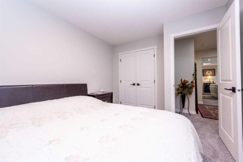 46 Savoy Landing Se, Calgary, AB - Indoor Photo Showing Bedroom