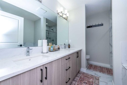 46 Savoy Landing Se, Calgary, AB - Indoor Photo Showing Bathroom
