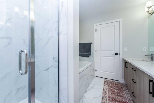 46 Savoy Landing Se, Calgary, AB - Indoor Photo Showing Bathroom