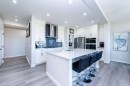 46 Savoy Landing Se, Calgary, AB  - Indoor Photo Showing Kitchen With Double Sink With Upgraded Kitchen 