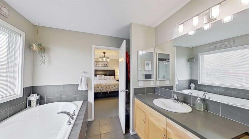 17 Sunset Heights, Cochrane, AB - Indoor Photo Showing Bathroom