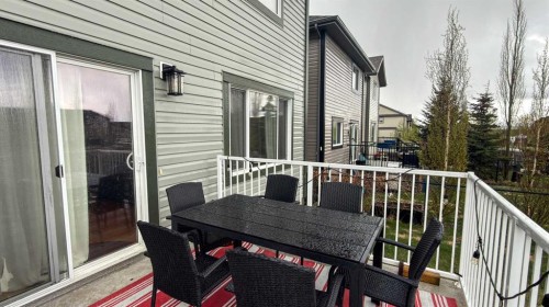 17 Sunset Heights, Cochrane, AB - Outdoor With Deck Patio Veranda With Exterior