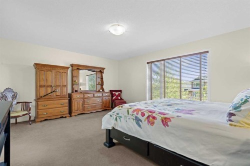 609 Chaparral Drive Se, Calgary, AB - Indoor Photo Showing Bedroom