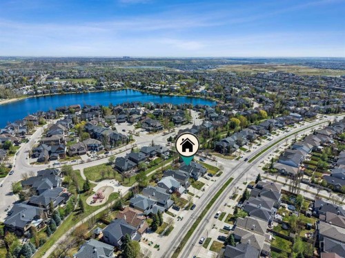 609 Chaparral Drive Se, Calgary, AB - Outdoor With Body Of Water With View