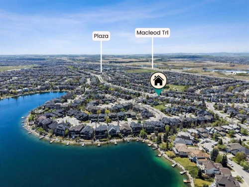 609 Chaparral Drive Se, Calgary, AB - Outdoor With Body Of Water With View