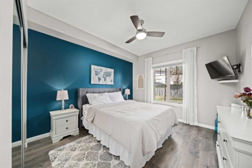 111-52 Cranfield Link Se, Calgary, AB - Indoor Photo Showing Bedroom