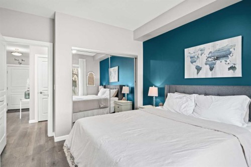 111-52 Cranfield Link Se, Calgary, AB - Indoor Photo Showing Bedroom