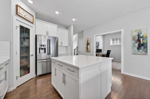 93 Legacy Green Se, Calgary, AB - Indoor Photo Showing Kitchen With Stainless Steel Kitchen