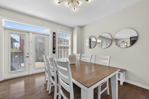 93 Legacy Green Se, Calgary, AB - Indoor Photo Showing Dining Room