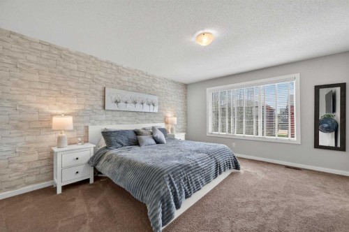 93 Legacy Green Se, Calgary, AB - Indoor Photo Showing Bedroom
