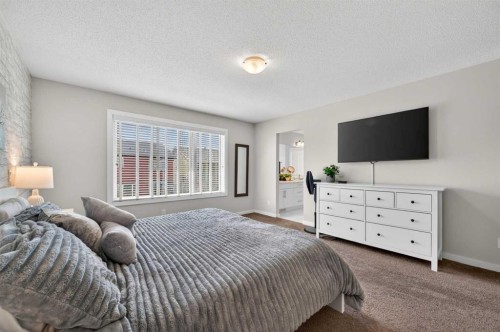93 Legacy Green Se, Calgary, AB - Indoor Photo Showing Bedroom