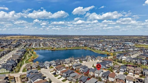 93 Legacy Green Se, Calgary, AB - Outdoor With Body Of Water With View