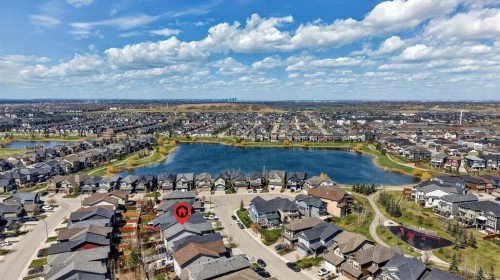 93 Legacy Green Se, Calgary, AB - Outdoor With Body Of Water With View