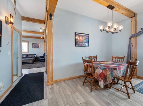 3-31035 Range Road 281, Rural Mountain View County, AB - Indoor Photo Showing Dining Room