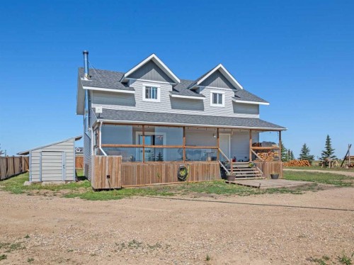 3-31035 Range Road 281, Rural Mountain View County, AB - Outdoor With Deck Patio Veranda