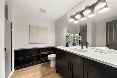 21 Douglas Woods Manor Se, Calgary, AB - Indoor Photo Showing Bathroom
