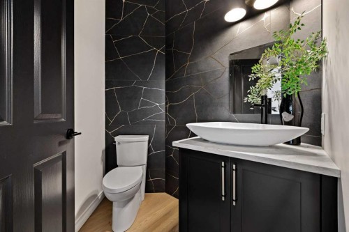 21 Douglas Woods Manor Se, Calgary, AB - Indoor Photo Showing Bathroom