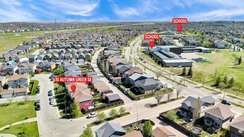 10 Autumn Green Se, Calgary, AB - Outdoor With View