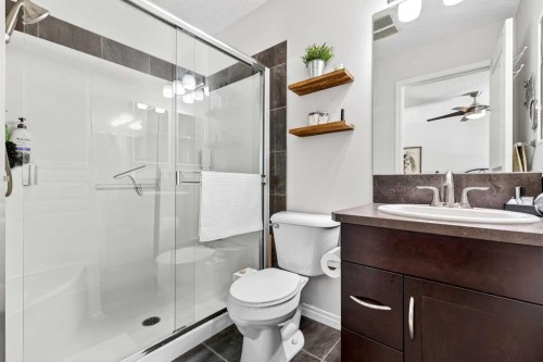 312 New Brighton Villas Se, Calgary, AB - Indoor Photo Showing Bathroom