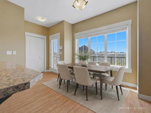 320 Rainbow Falls Drive, Chestermere, AB - Indoor Photo Showing Dining Room