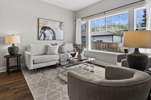 2330 25 Avenue Nw, Calgary, AB - Indoor Photo Showing Living Room