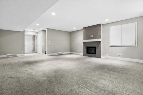 2330 25 Avenue Nw, Calgary, AB - Indoor With Fireplace