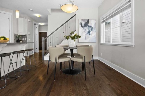 2330 25 Avenue Nw, Calgary, AB - Indoor Photo Showing Dining Room