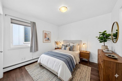 404-603 7 Avenue Ne, Calgary, AB - Indoor Photo Showing Bedroom