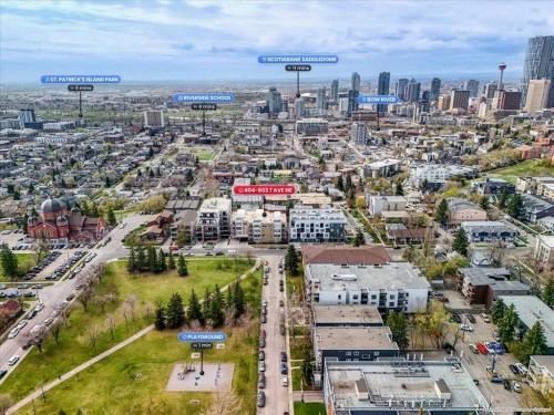 404-603 7 Avenue Ne, Calgary, AB - Outdoor With View