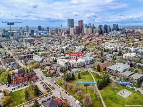 404-603 7 Avenue Ne, Calgary, AB - Outdoor With View