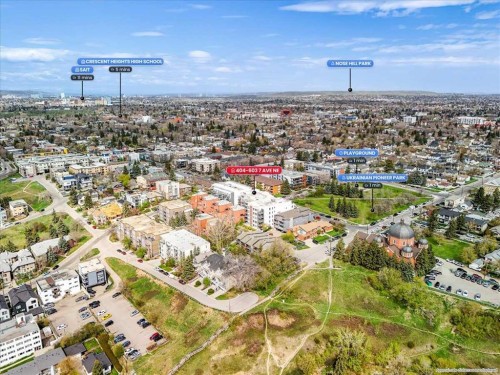 404-603 7 Avenue Ne, Calgary, AB - Outdoor With View