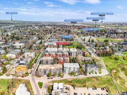 404-603 7 Avenue Ne, Calgary, AB - Outdoor With View