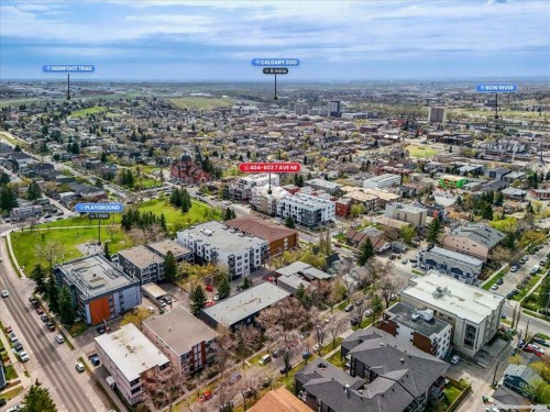 404-603 7 Avenue Ne, Calgary, AB - Outdoor With View
