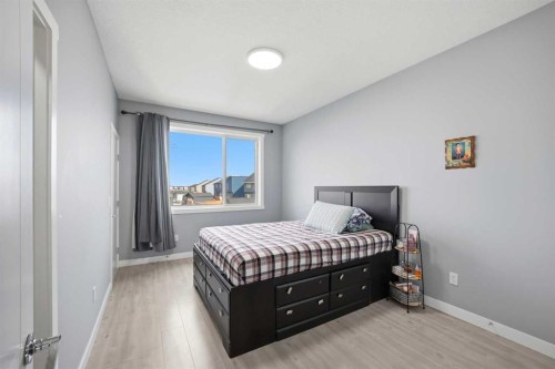 668 Cornerstone Boulevard Ne, Calgary, AB - Indoor Photo Showing Bedroom
