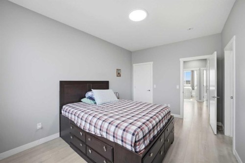 668 Cornerstone Boulevard Ne, Calgary, AB - Indoor Photo Showing Bedroom