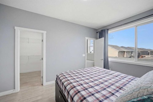 668 Cornerstone Boulevard Ne, Calgary, AB - Indoor Photo Showing Bedroom