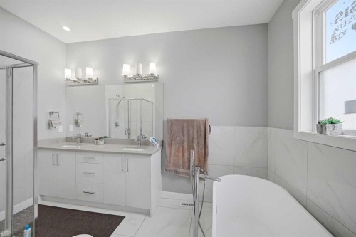 668 Cornerstone Boulevard Ne, Calgary, AB - Indoor Photo Showing Bathroom