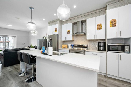 904-95 Skyview Close Ne, Calgary, AB - Indoor Photo Showing Kitchen With Upgraded Kitchen