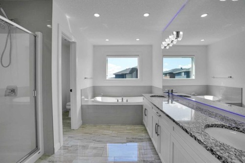 248 Sandpiper Boulevard, Chestermere, AB - Indoor Photo Showing Bathroom
